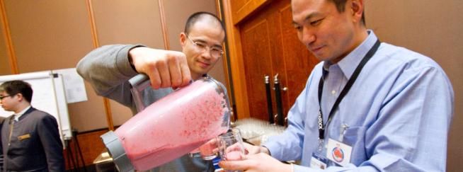 creative juices corporate team building event